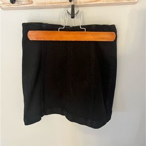 Free People black skirt